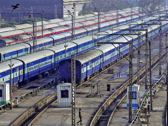 Indian railways started trains during lockdown