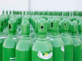 O2 cylinder from saudi arab